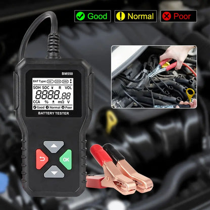 Car Battery Tester 6V/12V/24V